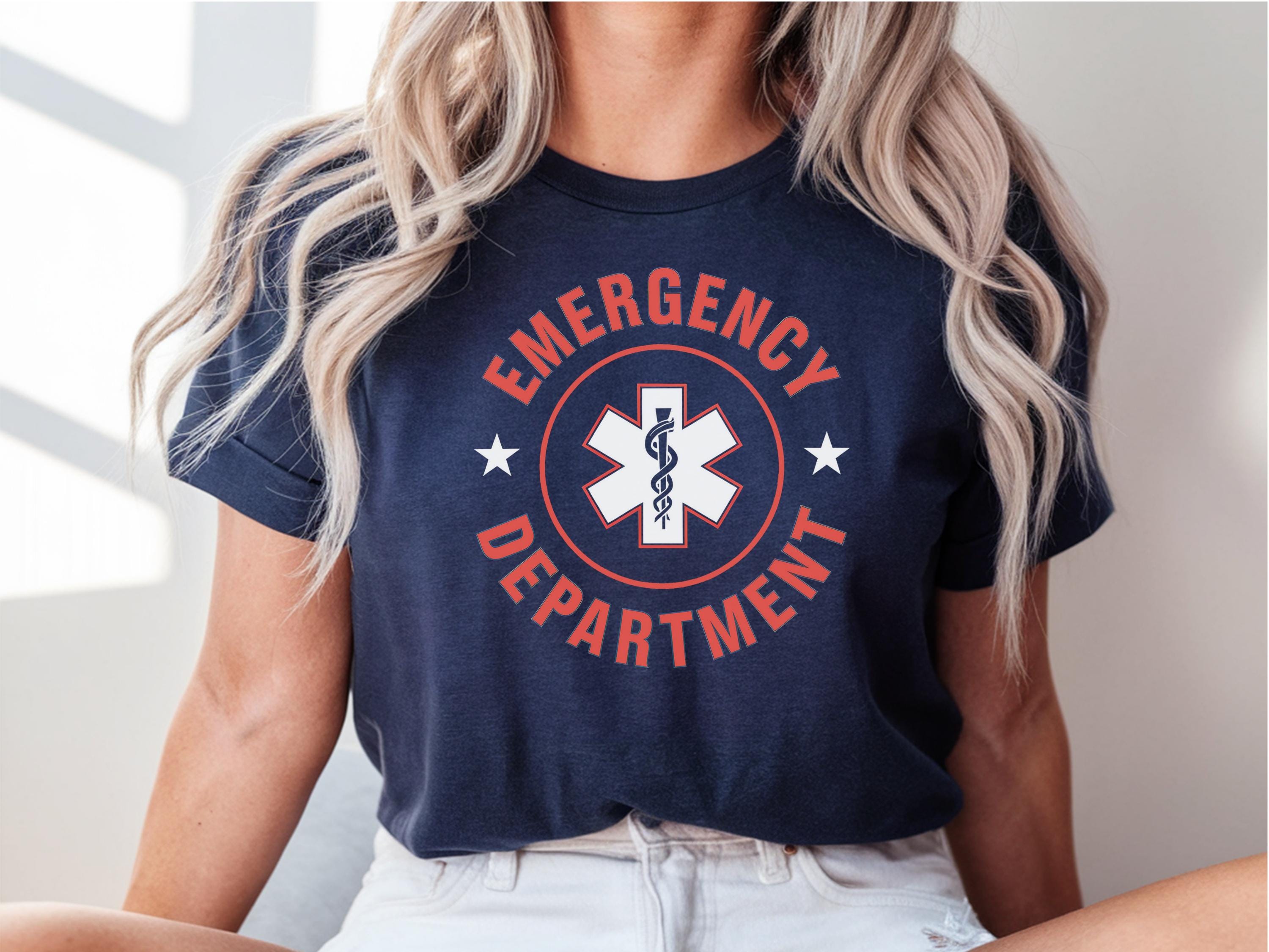 ER Nurse Emergency Department Shirt Emergency Department Shirt Emergency Nursing Shirt Emergency Room Nurse Shirt Gift ER Nurse Gift Graphic Tee – Bold Style · Trending Graphic Apparel