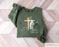 True Story Easter Cross Sweatshirt Christian Easter T shirt Jesus Easter Outfit He Is Risen Shirt Easter Matching Tee Cute Easter Gift Sweatshirt – Soft Feel · Great Gift For Fans