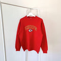 Vintage 90s Kansas City Chiefs football Made in USA Vintage red sweatshirt M Sweatshirt – Warm & Stylish · Trending Graphic Apparel