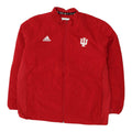 Indiana University Red Jacket Adidas Mens Padded Long Sleeve Sports Full Zip Graphic Tee – Bold Style · High-Quality Print
