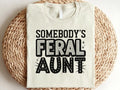 Feral Aunt Shirt Aunt Shirt Shirt Aunt Gifted Shirt Gift For Aunt Shirt For New Aunt New Aunt Shirt New Baby Auntie Gift Graphic Tee – Cozy Vibes · Must-Have Style
