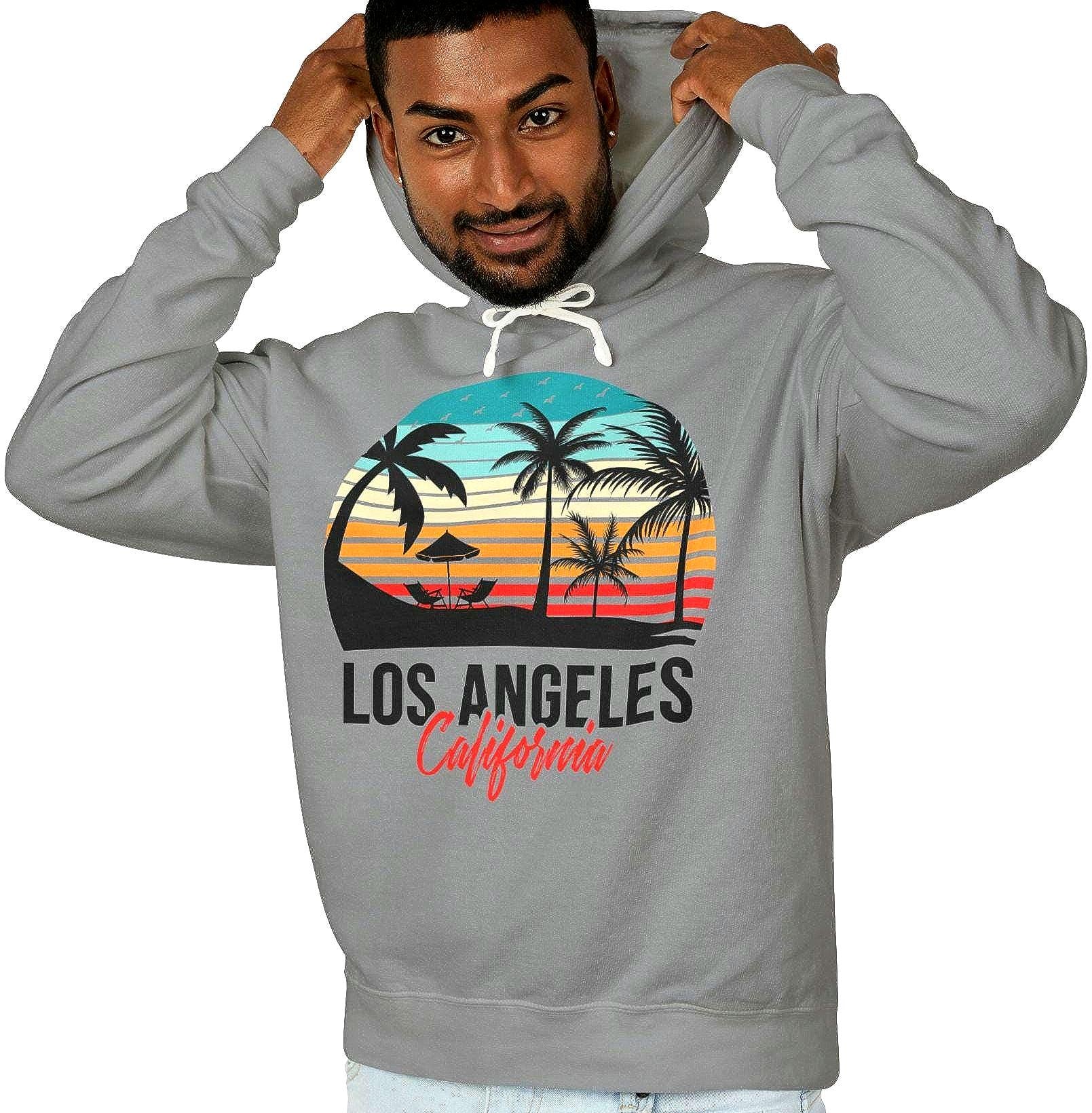 Los Angelas California Hoodie Unisex Lightweight Sweatshirt LA Hooded Pullover Men Women Teens Gift Idea Travel Fashion Hoodie – Everyday Comfort · High-Quality Print