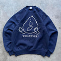 Vintage 90s Cartoon Comic Whatever Funny Joke Sweatshirt Sweatshirt – Everyday Comfort · Must-Have Style