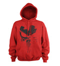 Gym Bodybuilding Army Military Skull Reaper Adult Hoodie RedBlack Hoodie – Cozy Vibes · Perfect For Daily Wear