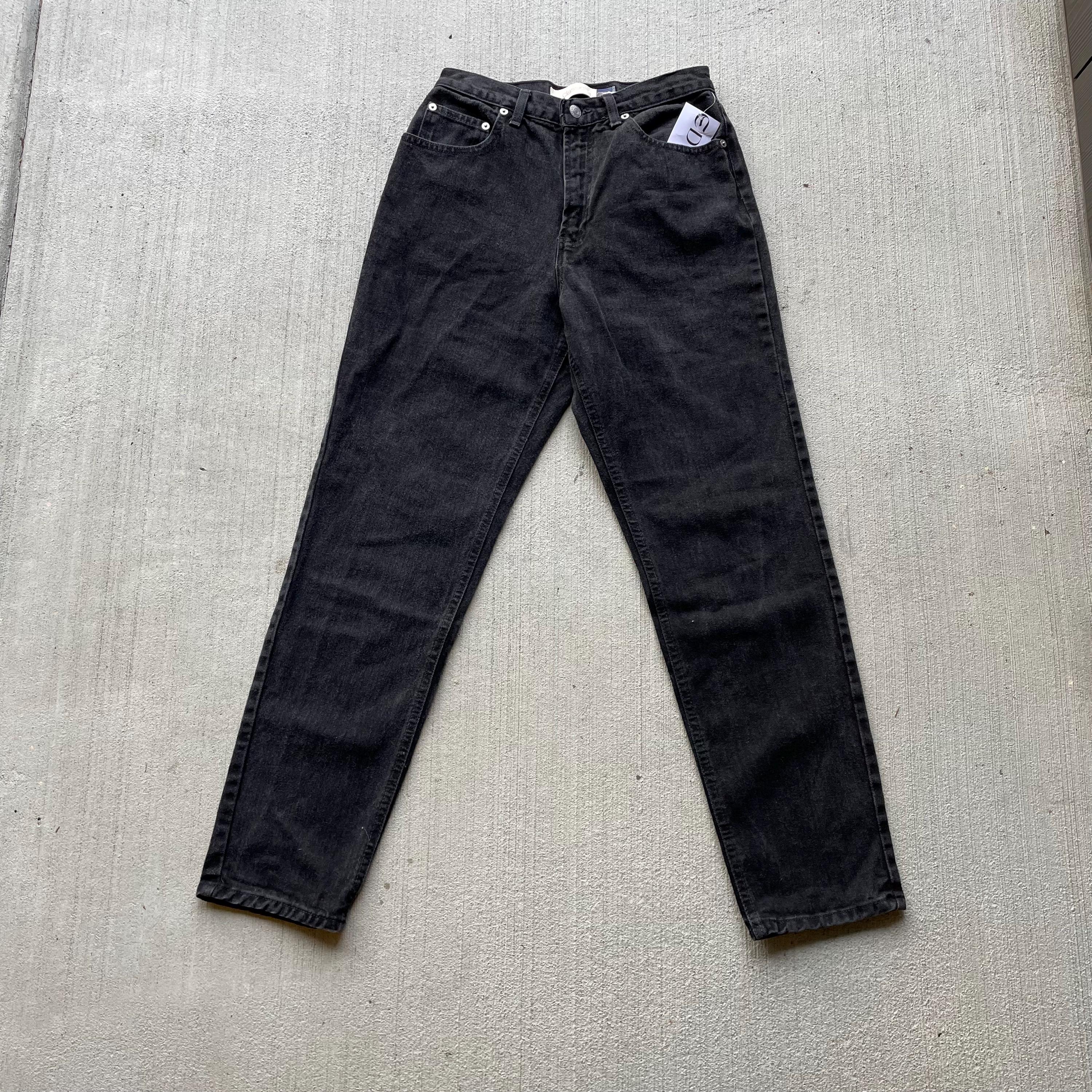 90s vintage black GAP jeans high rise classic fit 28quot waist Graphic Tee – Warm & Stylish · High-Quality Print