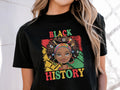 Girl Black History Month Shirt Girls Black History Shirt Juneteenth Shirt Giftful Black Juneteenth Girl Shirt Black History Month Shirt Graphic Tee – Warm & Stylish · Great Gift For Fans