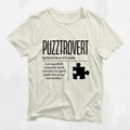 Puzztrovert Funny Puzzle Lover Shirt Funny Jigsaw Puzzle Gift T Shirt for Puzzle Addicts Cute Crossword Tee for Puzzle Enthusiasts Graphic Tee – Warm & Stylish · Must-Have Style