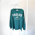 Vintage 00sPhiladelphia Eagles football NFL green long sleeves M Graphic Tee – Everyday Comfort · High-Quality Print