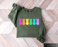 Retro Comfort Easter Sweatshirt Bunny Peeps T shirt Easter Bunny Shirt Women39s Peeps Tee Easter Matching Outfit Cute Easter Gift Sweatshirt – Warm & Stylish · High-Quality Print