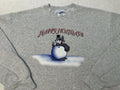 Vintage 1990s 90s Happy Holidays Snowman Winter Artwork Crewneck Sweatshirt M L Sweatshirt – Premium Graphic · Top Pick For Any Outfit