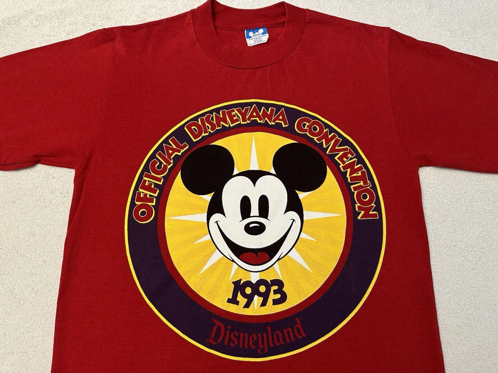 Vintage 1990 90s 1993 Disneyana Convention Disneyland Mickey Event T Shirt S NEW Graphic Tee – Warm & Stylish · Great Gift For Fans