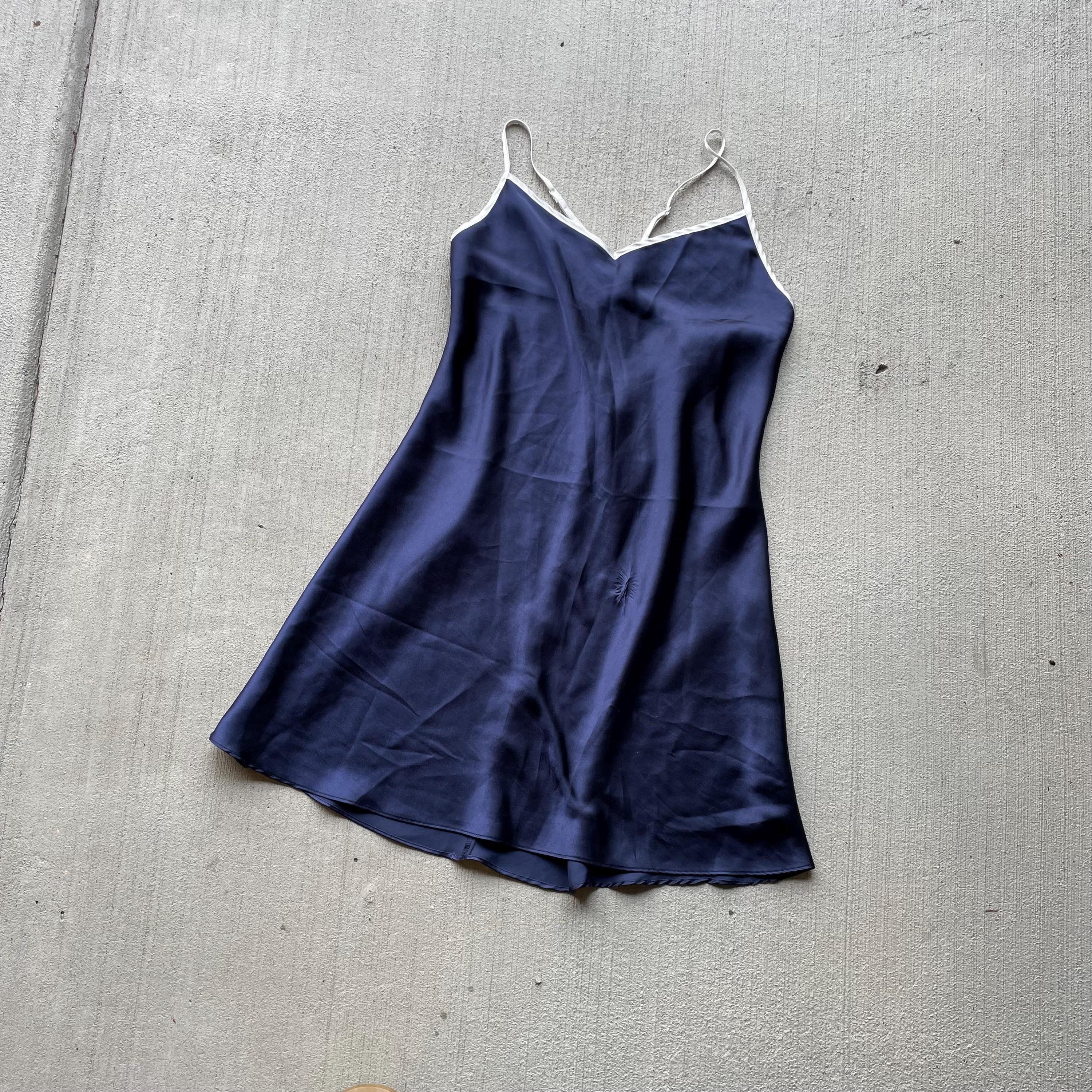 y2k vintage 0039s navy blue silky satin slip dress size m Graphic Tee – Feel-Good Design · Top Pick For Any Outfit