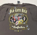 Vintage 2000s Y2K Old Guys Rule The Rodfather Hot Rod Gangster Car T Shirt L Graphic Tee – Warm & Stylish · Must-Have Style