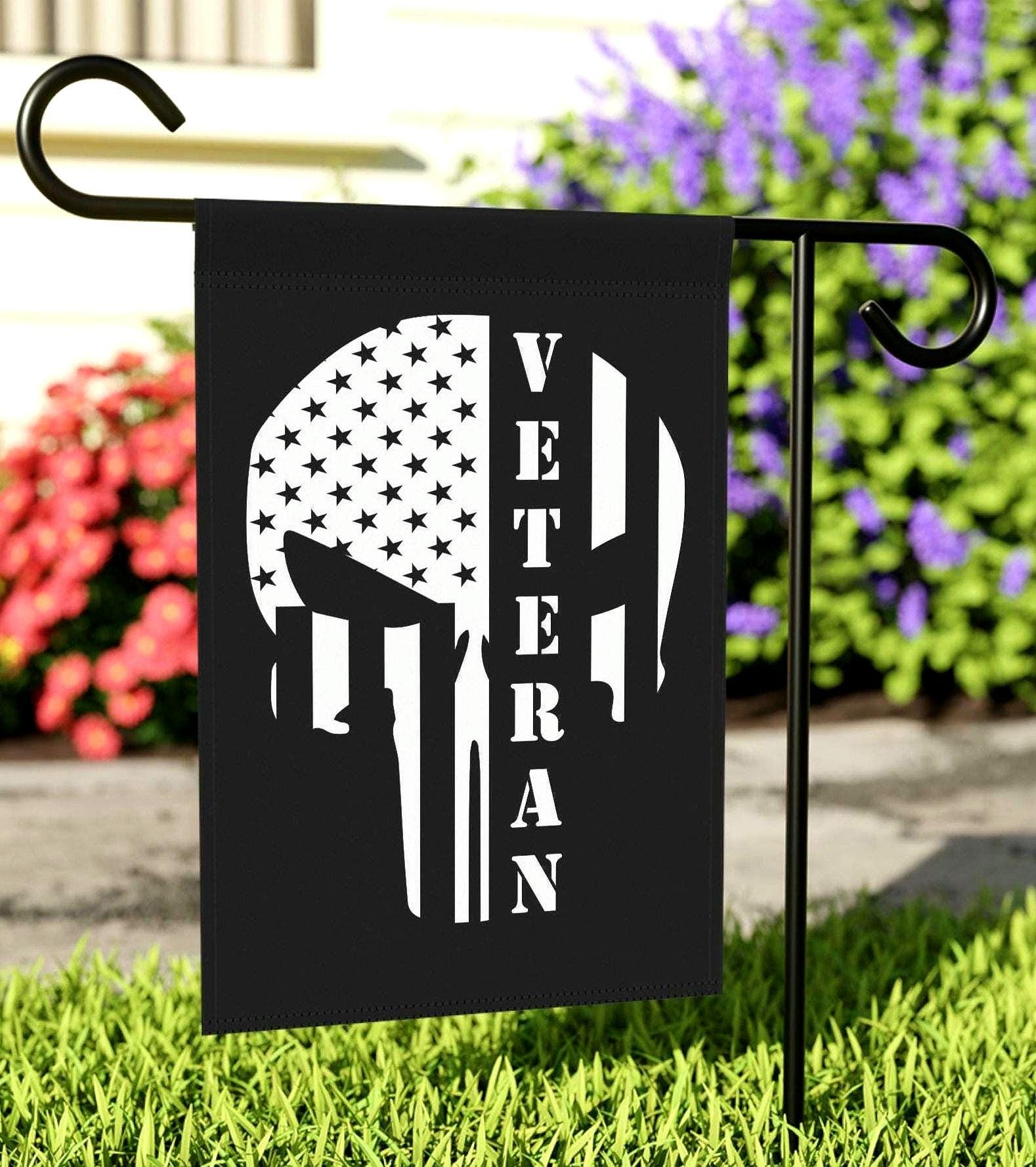 Garden Flag Patriotic Military Veterans Memorial Day 4th of July Outdoor Banner Yard Sign Home Decor Patriotic Yard Art Housewarming Graphic Tee – Cozy Vibes · Must-Have Style