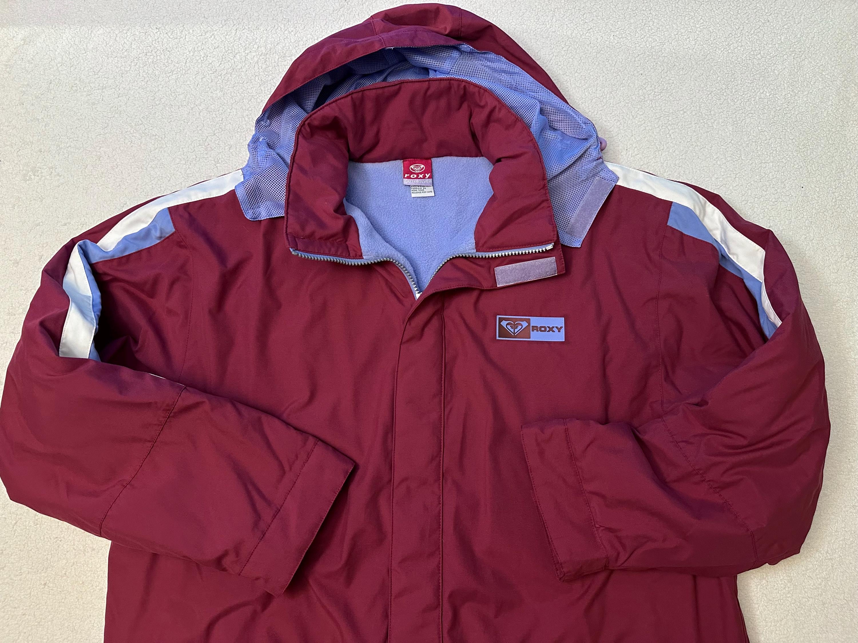 Vintage 1990s 2000s Y2K Roxy Quiksilver Fleece Lined Snowboard Ski Jacket XL NEW Graphic Tee – Bold Style · Trending Graphic Apparel