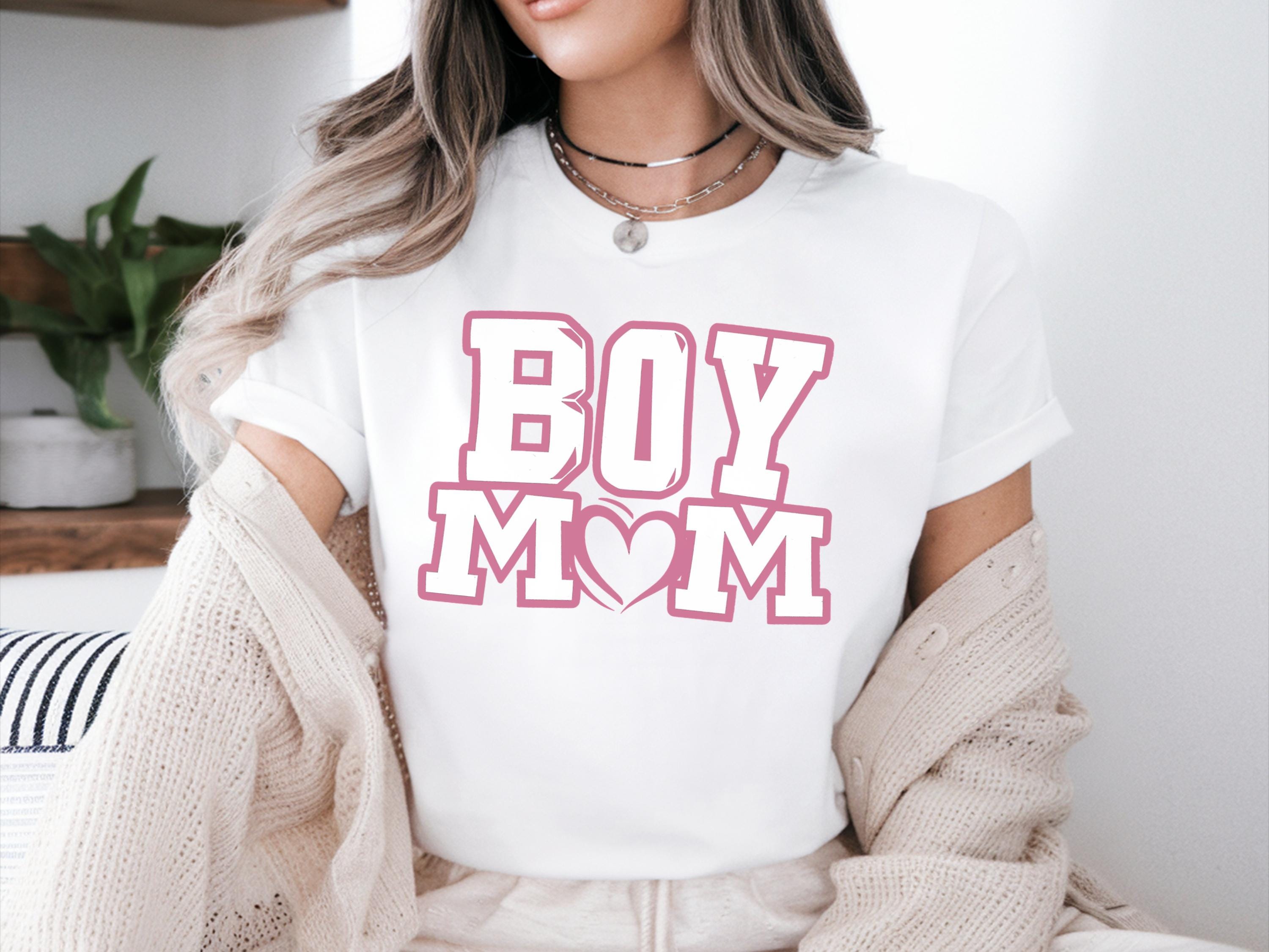 Boy Mom Shirts Boy Mom Shirt Mothers Days Gifts T Shirt Boy Mama Mom T Shirt New Mothers Day Shirt Mama Of Boys Shirt Graphic Tee – Everyday Comfort · Perfect For Daily Wear