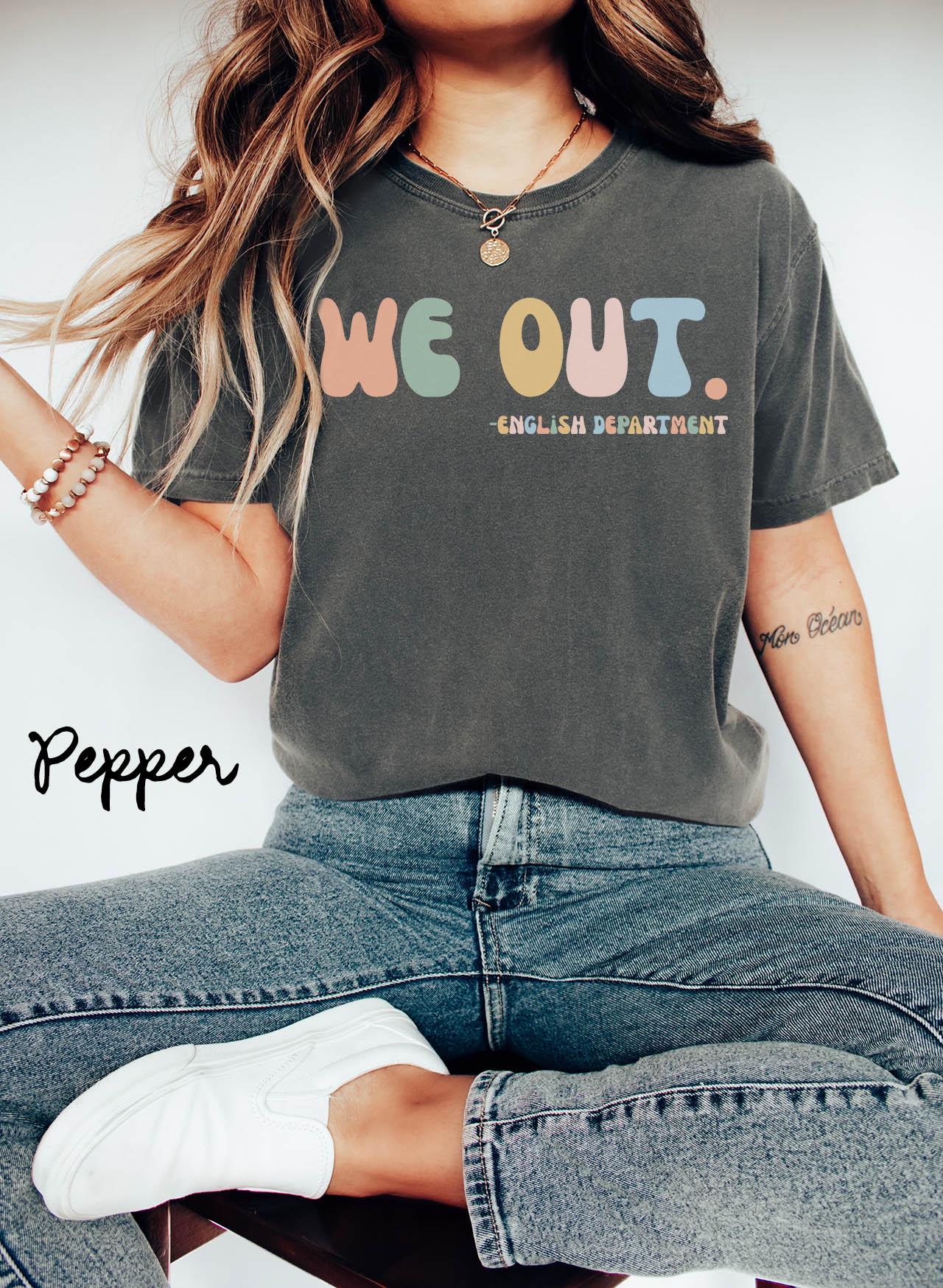 English Department Tee Last Day of School Shirt Teacher Tshirts English Teacher Shirt Funny Teacher T Shirt Teacher Appreciation Graphic Tee – Aesthetic Look · Must-Have Style