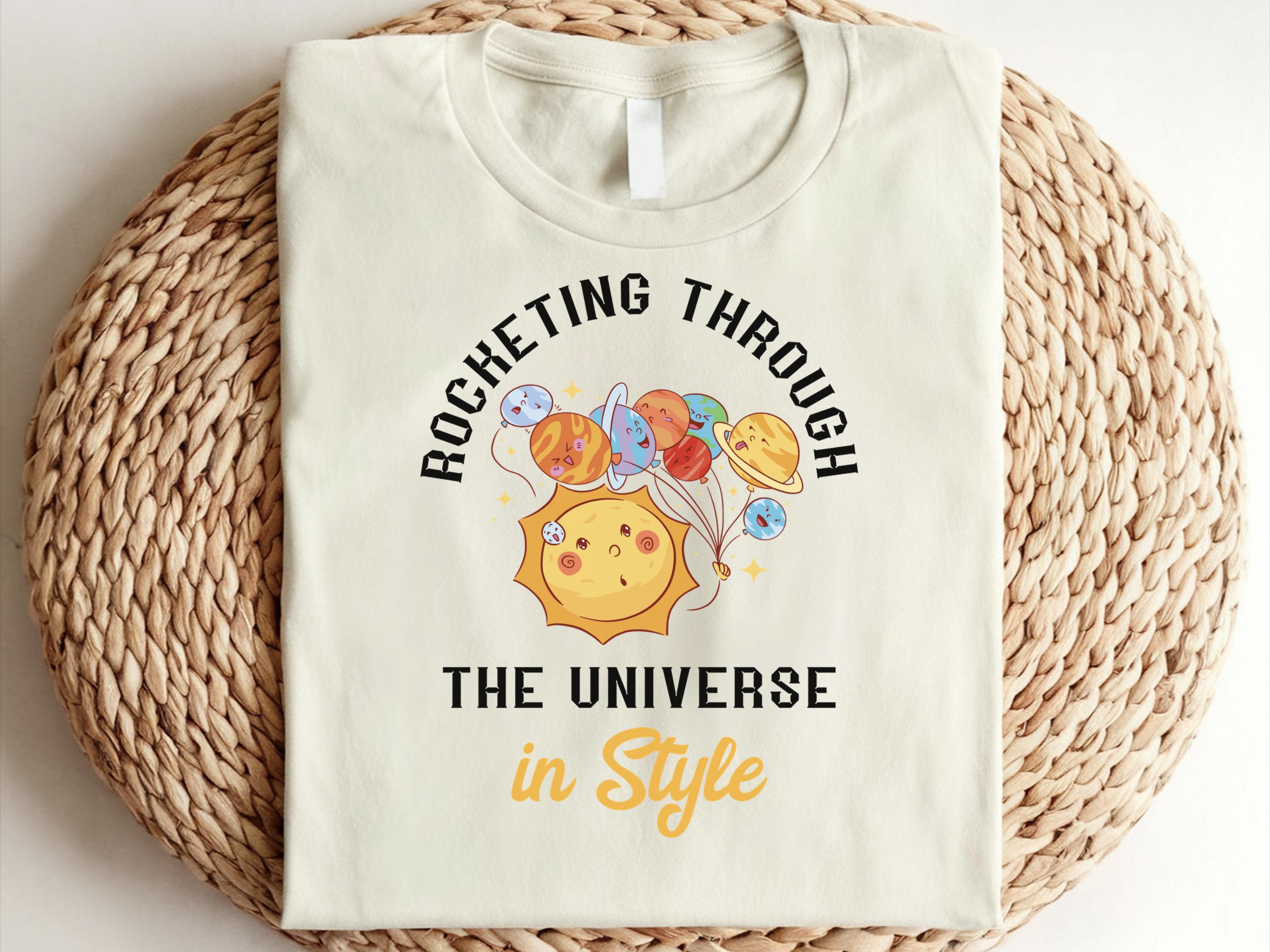 Aesthetic Universe Shirt Solar System Shirts Outer Space Shirt Space Tee Shirt Planet Lovers Shirt Astronomy Lover Tee Shirt Graphic Tee – Cozy Vibes · Top Pick For Any Outfit