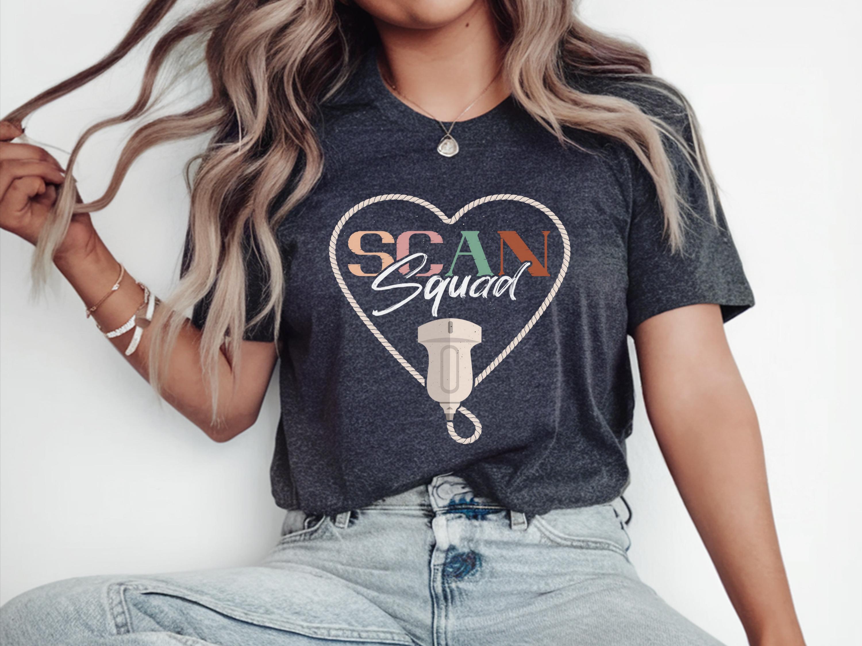 Ultrasound Tech Squad Shirt Sonographer Shirt Ultrasound Tech Shirt Ultrasound Technologist Shirt Ultrasound Shirt Ultrasound Tech Gift Graphic Tee – Cozy Vibes · Great Gift For Fans