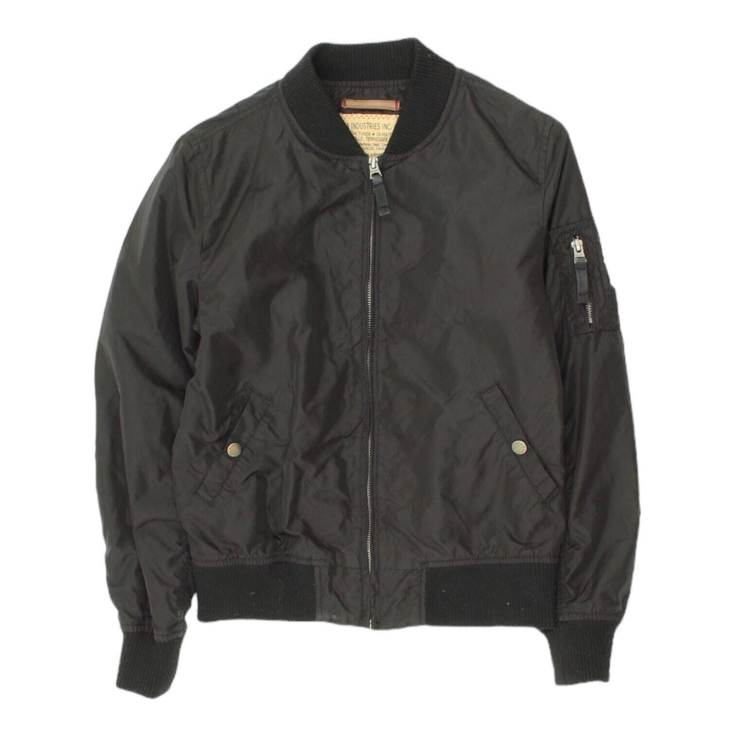 Alpha Industries Bomber Jacket Vintage Mens Black High End Designer VTG Graphic Tee – Bold Style · Trending Graphic Apparel