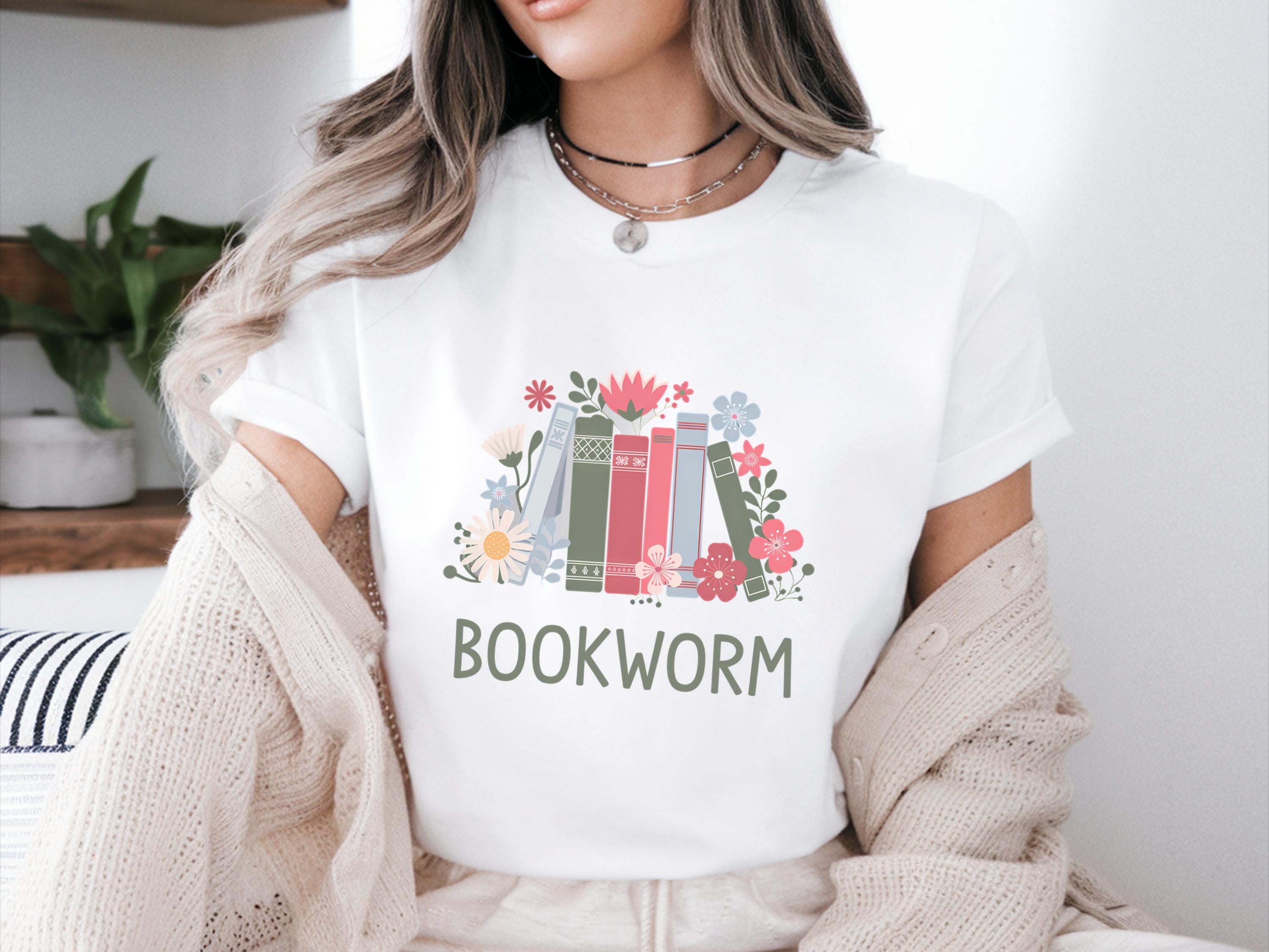 Bookworm Shirt Reading Shirt Book Lover Gift Book Lover Shirt Librarian Shirt Teacher Shirt Back To School T Shirt Bookworm Graphic Tee – Cozy Vibes · Must-Have Style