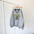 Vintage 90s Green Bay Packers football Lee sport gray sweatshirt M Sweatshirt – Bold Style · Great Gift For Fans