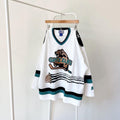 Vintage 90s Utah Grizzlies Hockey Starter white jersey L Jersey – Easygoing Wear · Perfect For Daily Wear