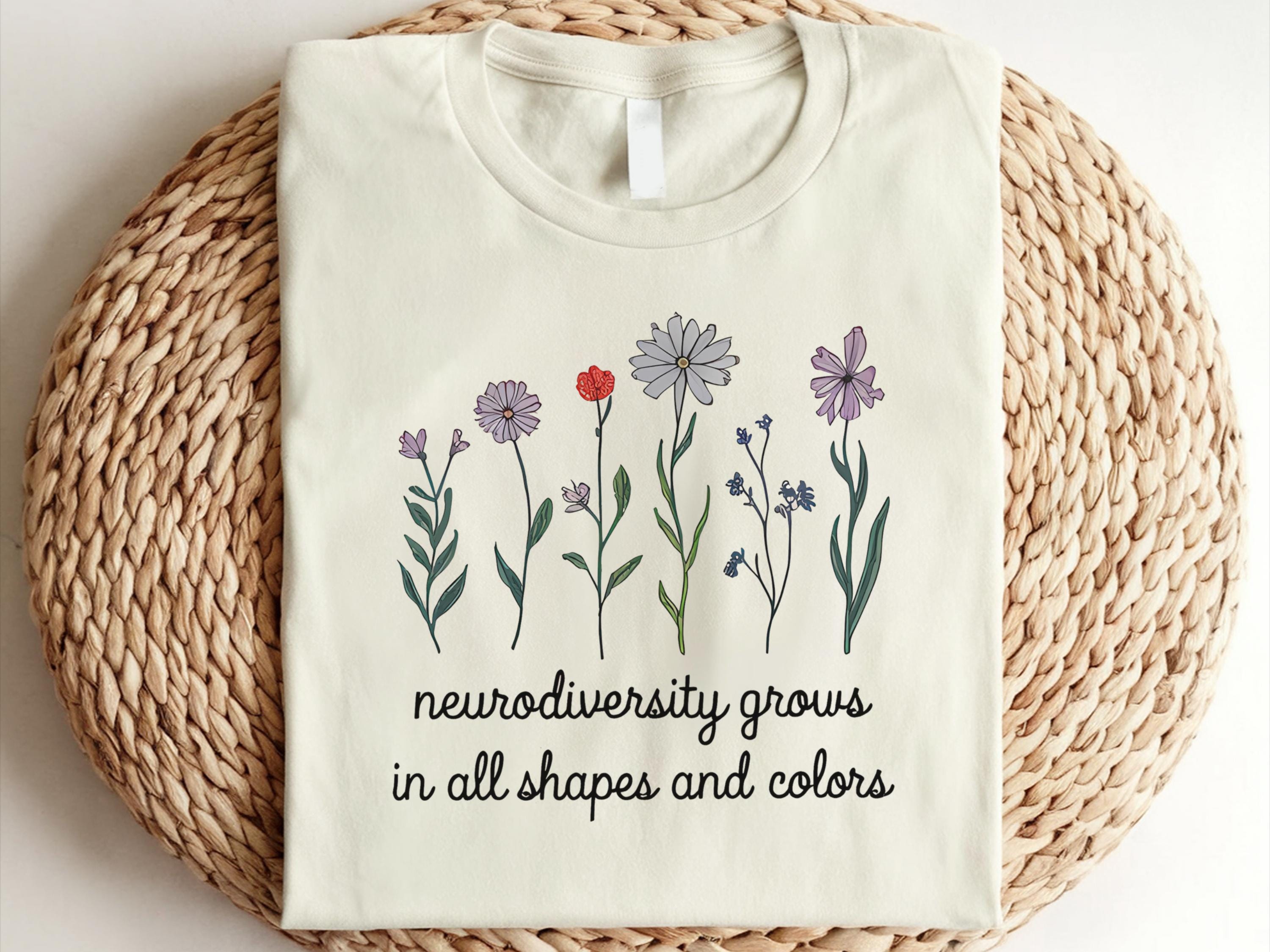 Neurodiversity Shirt Autism Shirt Speech Therapy Inclusion Shirt Teacher Shirt Mental Health Shirt Special Education Teacher Graphic Tee – Bold Style · Must-Have Style