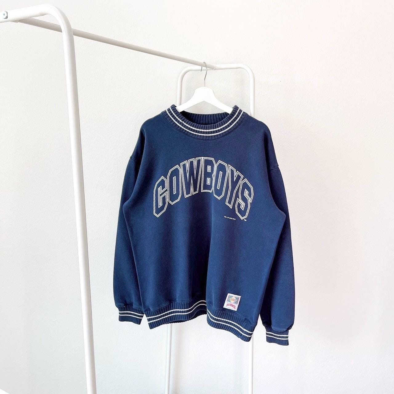 Vintage 90s Dallas Cowboys football 1993 Made in USA vintage Nutmeg mills blue sweatshirt L Sweatshirt – Fan Favorite · Trending Graphic Apparel