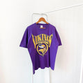 Vintage 90s Minnesota Vikings football Logo 7 purple t shirt L Graphic Tee – Easygoing Wear · Must-Have Style