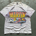 Vintage 90s AOP Valvoline Racing Mark Martin NASCAR Shirt Graphic Tee – Cozy Vibes · Perfect For Daily Wear