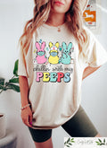 Nurse Easter T shirt Chillin With My Peeps Easter Bunny Shirt RN Nurse Bunny Sweatshirt Funny Easter Nurse Gift Easter Nurse Crew Tees Sweatshirt – Fan Favorite · Perfect For Daily Wear