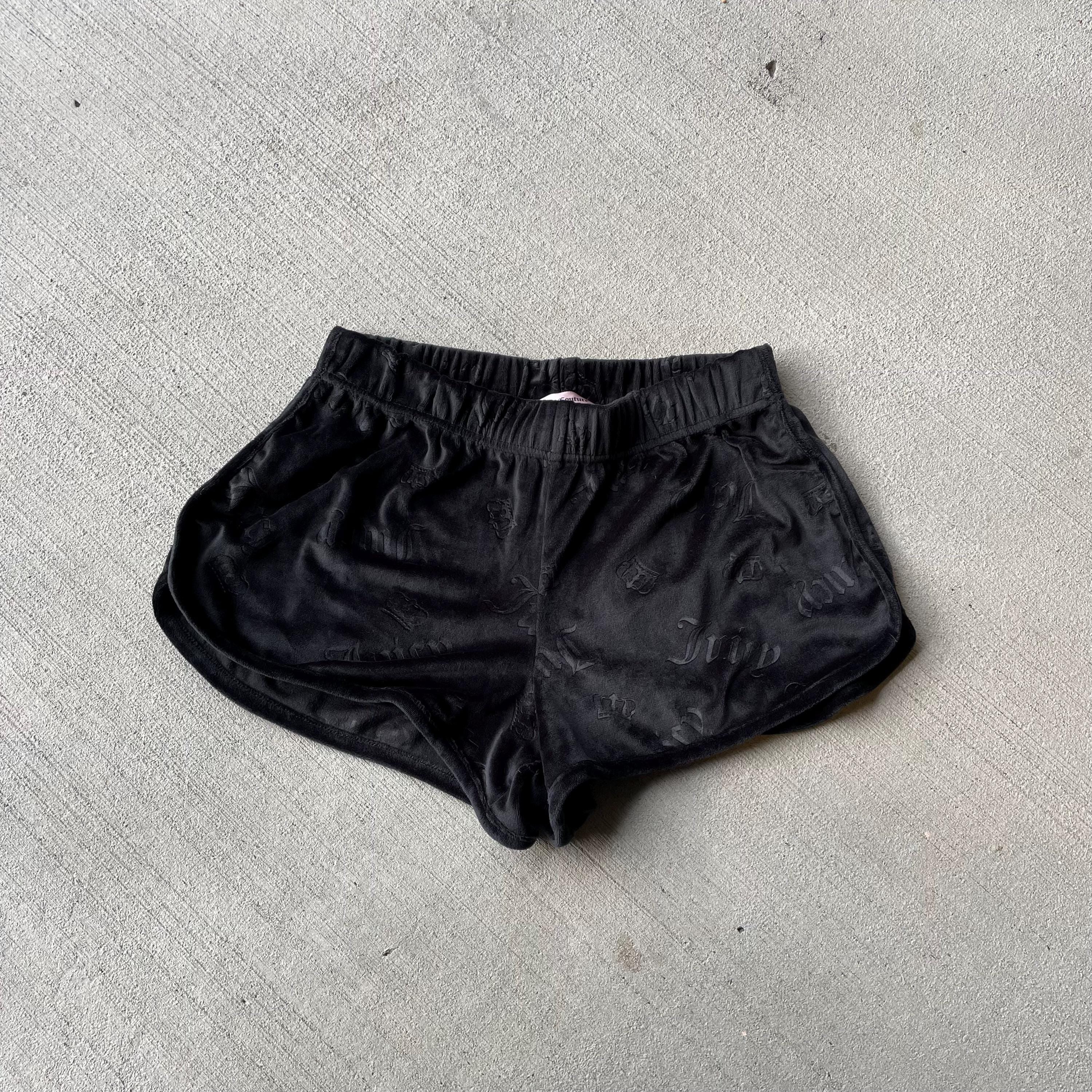 Juicy Couture black velour logo sleep shorts size s Graphic Tee – Easygoing Wear · Top Pick For Any Outfit