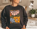 I Didn39t Vote For Him Sweatshirt Retro Feminist T shirt Democrat Shirt Kamala Harris Tee Trump Hater Gift Women39s Rights Crewneck Sweatshirt – Fan Favorite · Top Pick For Any Outfit