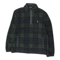 Golfino 12 Zip Fleece Mens Green Blue Check Golf Sports Outerwear Jacket Graphic Tee – Bold Style · High-Quality Print