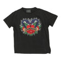 Richmond Mens Black Tshirt Embroidered Snake Tattoo Style Designer Crew Neck Graphic Tee – Easygoing Wear · High-Quality Print