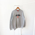 Vintage 90s Cleveland Browns football NFL gray sweatshirt L Sweatshirt – Soft Feel · Trending Graphic Apparel