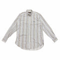 Etro Colourful Striped Shirt Vintage Mens Button Down Collar Formal Designer Graphic Tee – Bold Style · Top Pick For Any Outfit