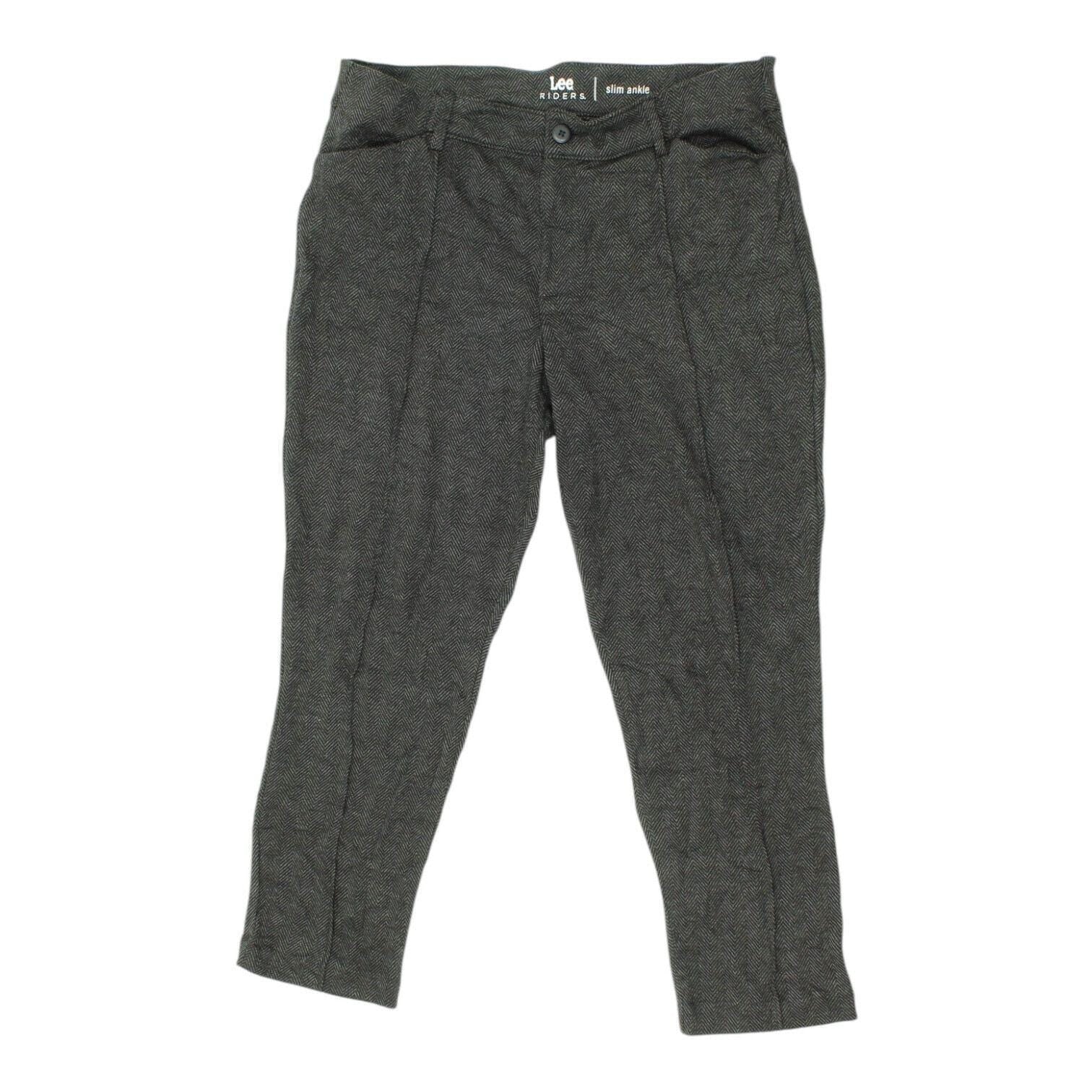Lee Riders Mens Trousers Vintage Grey Slim Ankle Tapered Designer Dress Pants Graphic Tee – Warm & Stylish · Great Gift For Fans