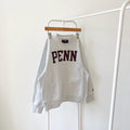 Vintage 00s Penn Penn spell out vintage Champion gray sweatshirt S Sweatshirt – Warm & Stylish · High-Quality Print