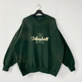 Vintage Marshall University Sweatshirt Marshall Crewneck Marshall Sweater Pullover Marshall Thundering Herd Embroidered Logo Green XLarge Sweatshirt – Bold Style · Must-Have Style