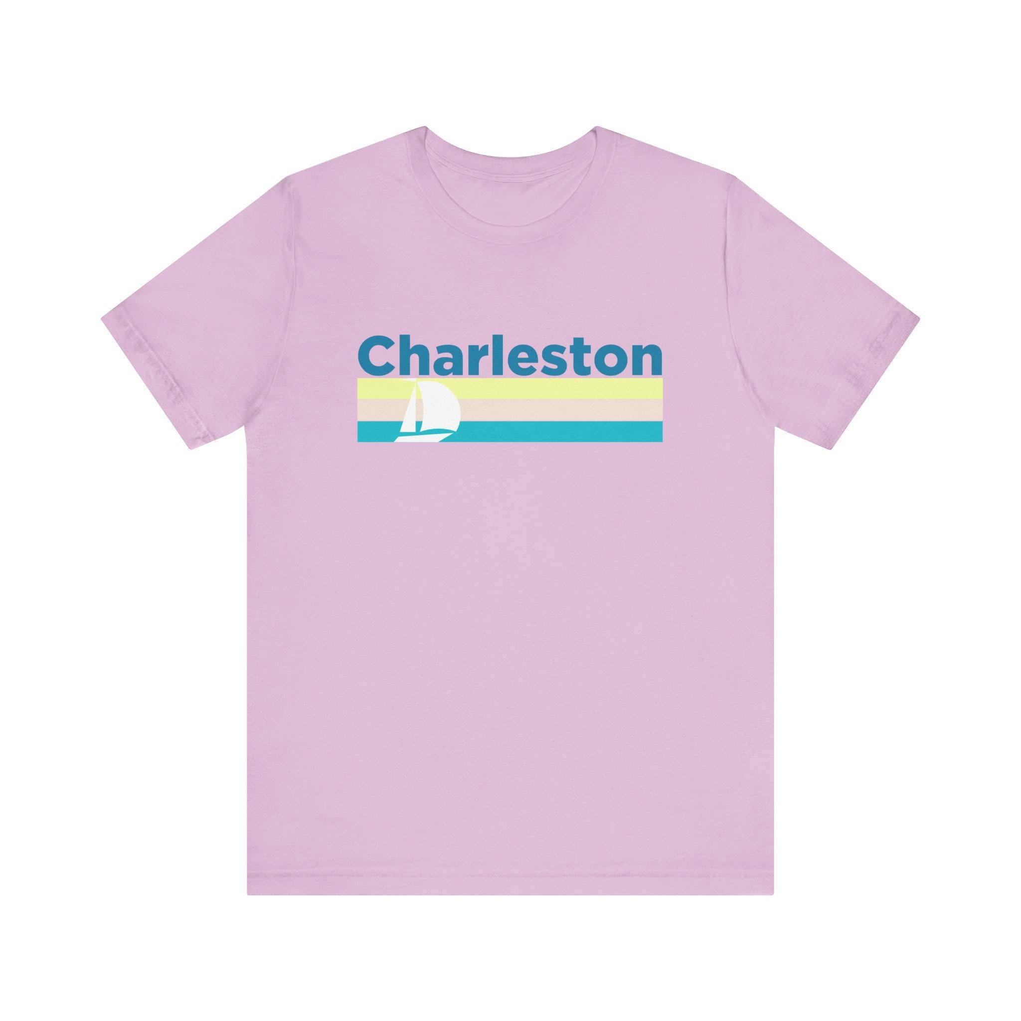 Charleston South Carolina T Shirt Sailboat Graphic Tee Graphic Tee – Fan Favorite · Top Pick For Any Outfit