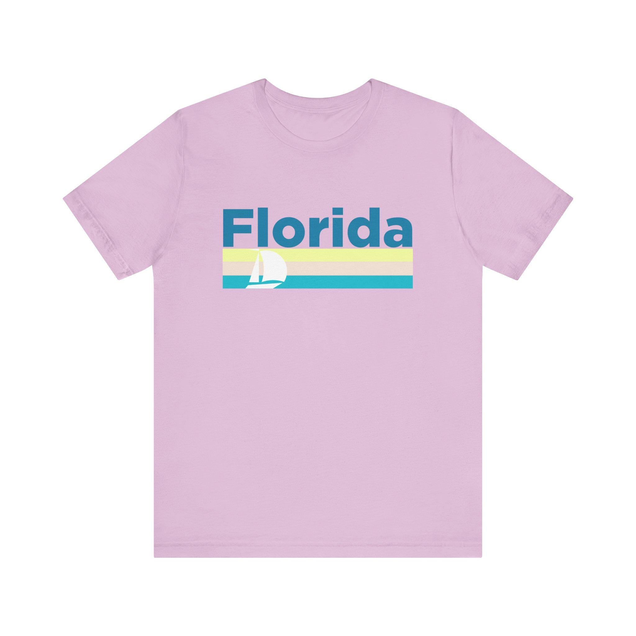Florida T Shirt Sailboat Graphic Florida Tee Graphic Tee – Easygoing Wear · High-Quality Print