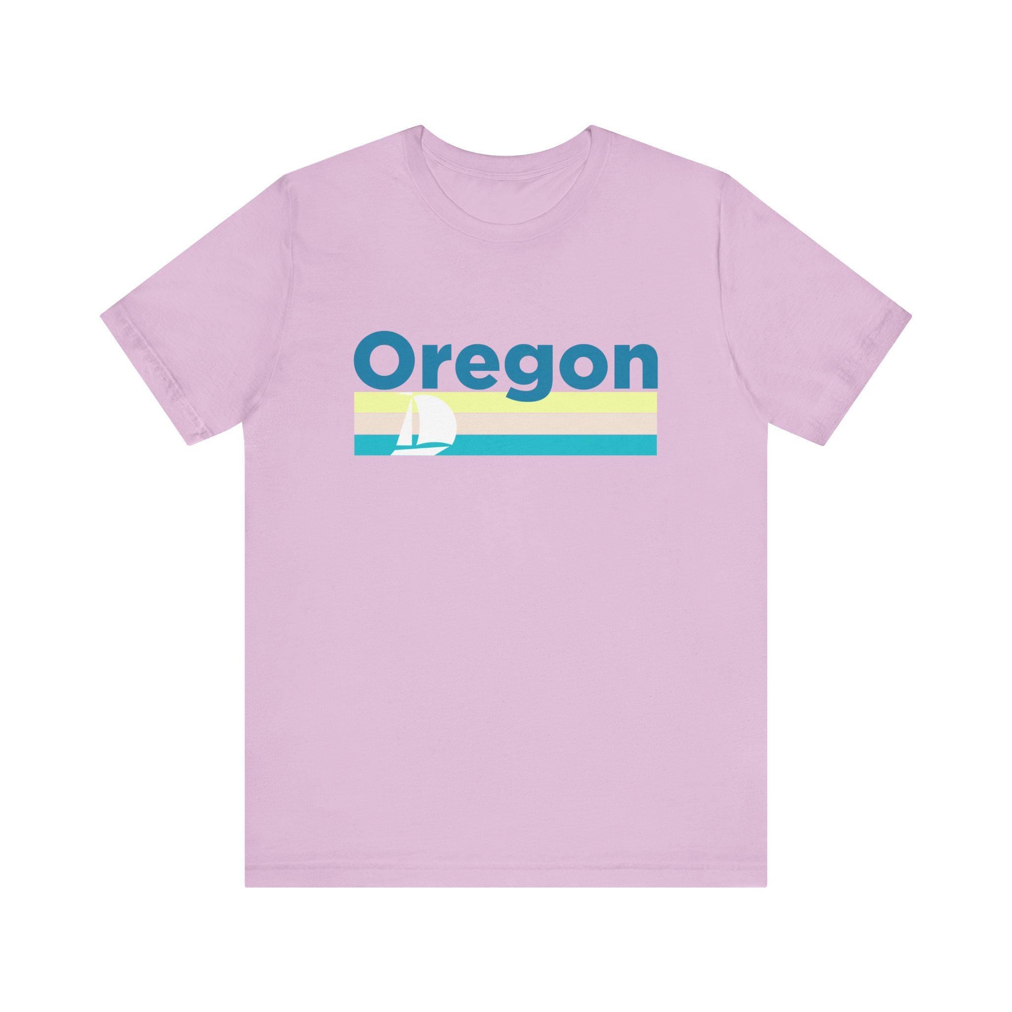 Oregon T Shirt Sailboat Graphic Oregon Tee Graphic Tee – Soft Feel · Perfect For Daily Wear