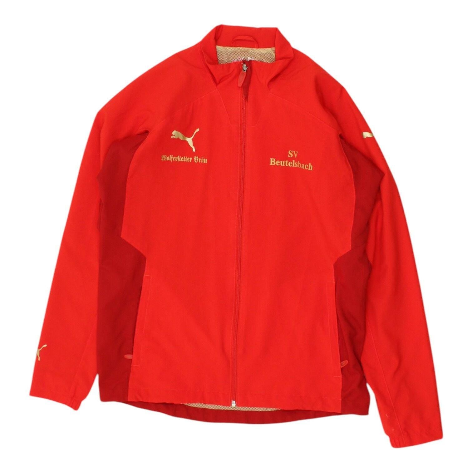 SV Beutelsbach Track Jacket Puma Mens Red Sports Full Zip Long Sleeve Graphic Tee – Easygoing Wear · Must-Have Style