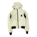 Refrigiwear Womens Beige Jacket Vintage Full Zip Designer Hooded Coat Hoodie Hoodie – Warm & Stylish · Perfect For Daily Wear