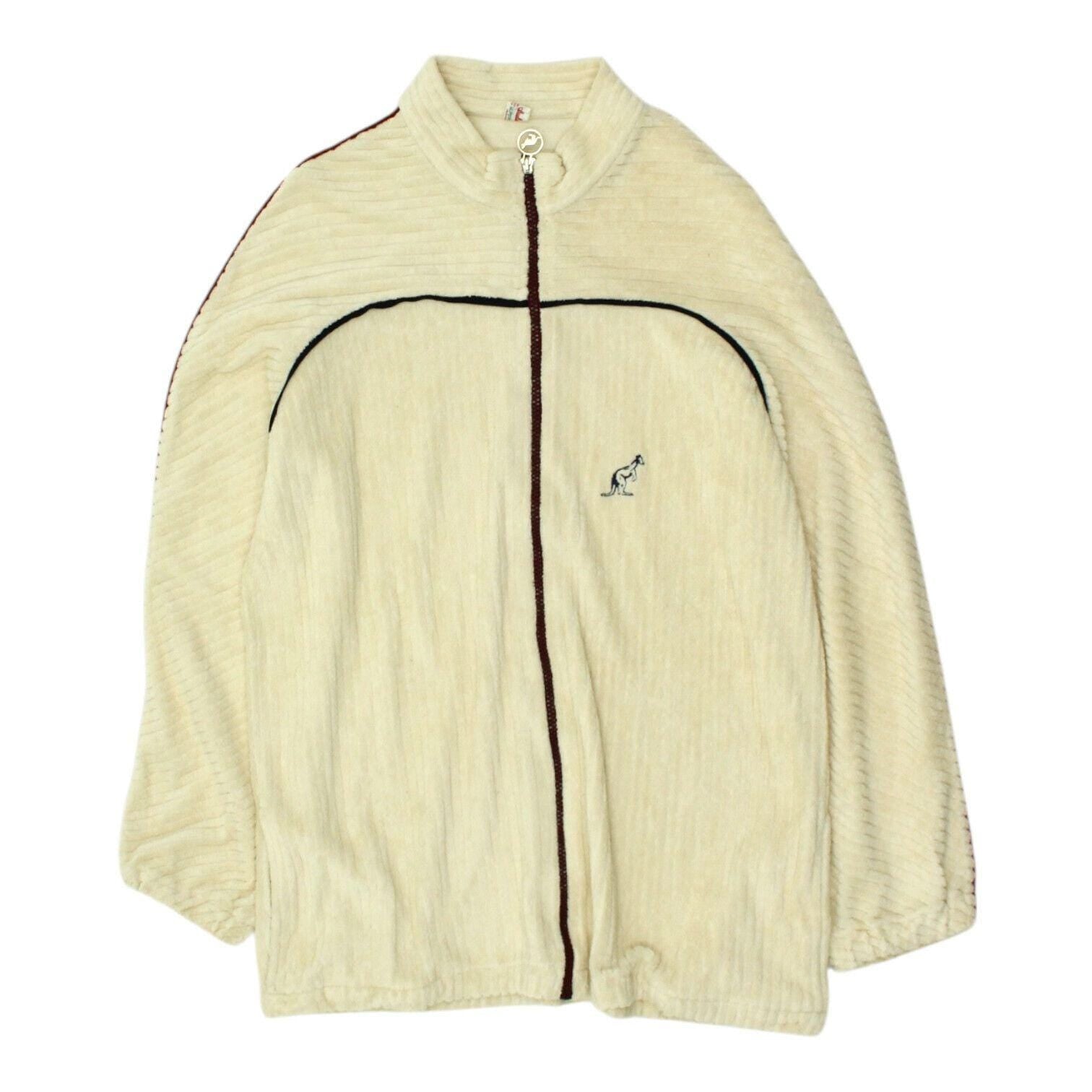 Australian L39Alpine Track Jacket Vintage Mens Beige Full Zip Fleece Sports Graphic Tee – Warm & Stylish · Perfect For Daily Wear