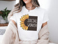 Social Worker Shirt Social Worker Therapist Shirt Social Worker Shirt Gift School Shirt Therapist Social Worker Gift For Her Graphic Tee – Easygoing Wear · High-Quality Print