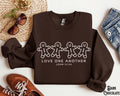 Christian Christmas Gingerbread Man Crewneck Sweatshirt Love One Another Holiday Cozy Winter Bible Verse Scripture Jesus Sweatshirt – Easygoing Wear · Great Gift For Fans