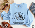 Christian Sweatshirt Consider the Ravens Gift Boho Vintage Baptism Bible Verse Faith Based Apparel Religious Encouragement Sweatshirt – Soft Feel · Perfect For Daily Wear